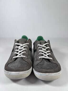 Plae Prospect Grey Green Canvas Suede Sneakers 553010-050 Women 6.5W